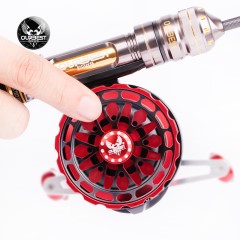 欧贝丝特筏钓轮鱼线轮全金属匠CL-J磁力缓降微铅带数显伐竿前打轮
