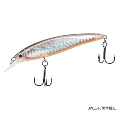 钓之屋 DW11-F95mm/9g/潜深1米 米诺路亚饵 假饵 鱼饵鲈鱼饵