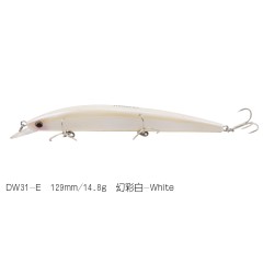 钓之屋 DW31米诺129mm 14.8g 三钩路亚饵 硬饵 翘嘴 鲈鱼 海鲈饵