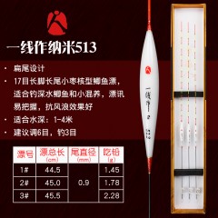 家人一线作纳米浮漂阴天尾浮漂鲫鱼鱼漂醒目加粗尾浮漂钓鱼浮漂