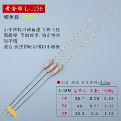 黄金眼旗舰店 黄金眼芦苇浮漂 高灵敏度黑坑鲫鱼漂鲤鱼漂竞技浮标