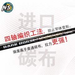 NS快乐垂钓2017新款MAINLAND米兰达鳜鱼淡水路亚竿直柄抢柄碳素竿